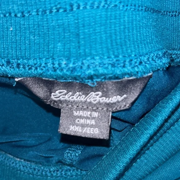 Eddie Bauer Athletic Tennis Skirt Teal Blue Skort Size 2X - Picture 3 of 7